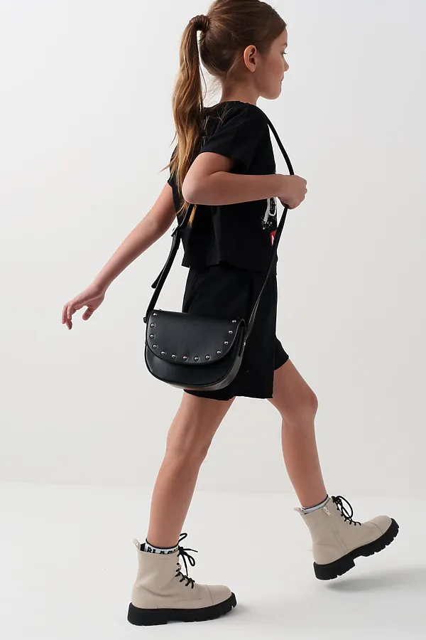 Сумка для девочек PLAYTODAY, черный - фото 2