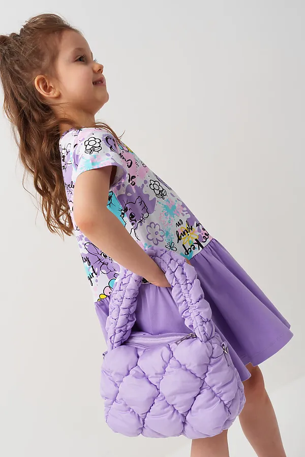 Сумка для девочек PLAYTODAY, сиреневый - фото 2