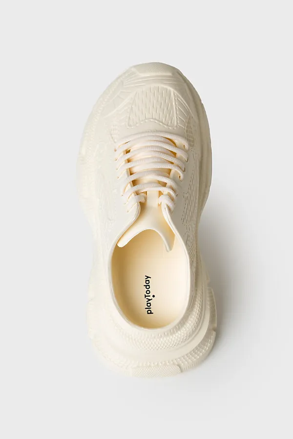 Сабо для девочек PLAYTODAY, молочный - фото 2