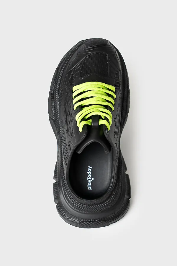 Сабо для девочек PLAYTODAY, черный - фото 2