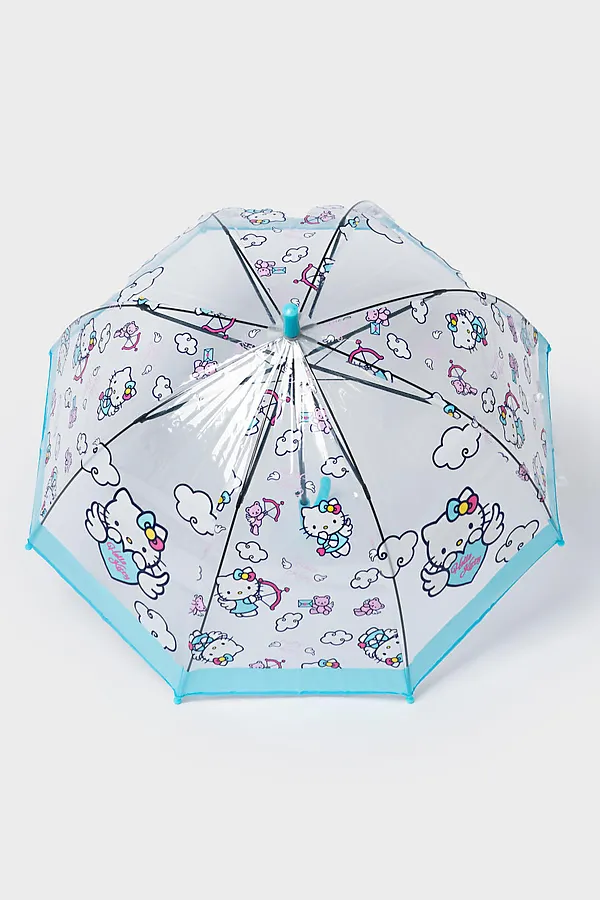 Зонт-трость для девочек PLAYTODAY, разноцветный - фото 2