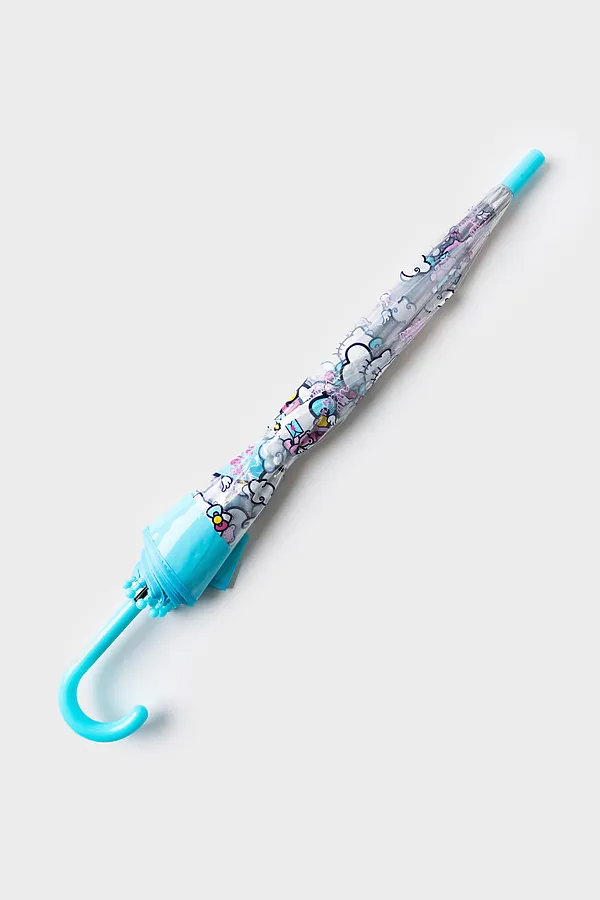 Зонт-трость для девочек PLAYTODAY, разноцветный - фото 2