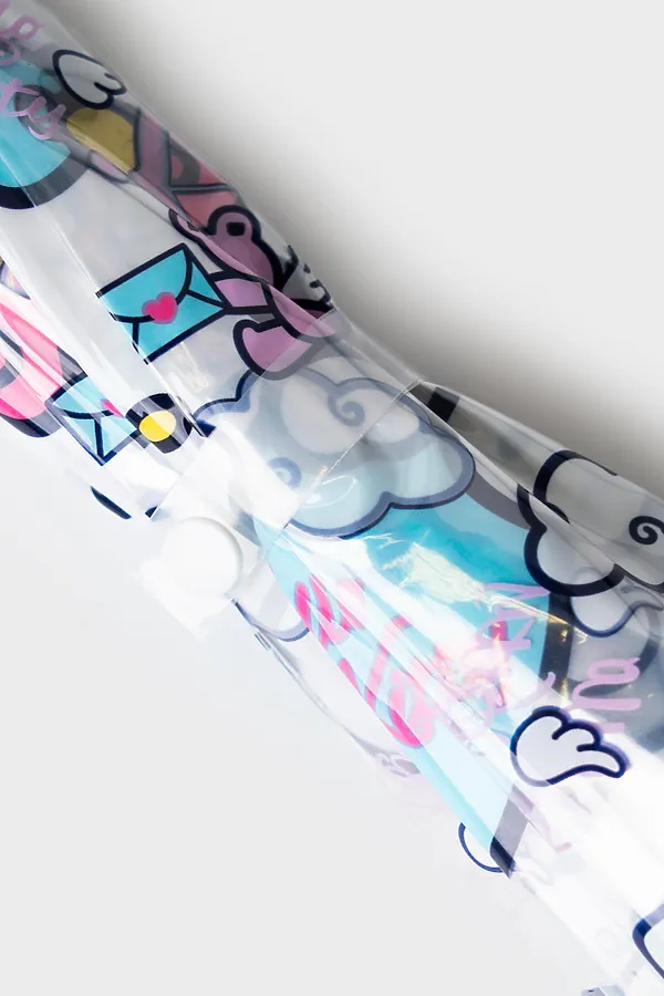 Зонт-трость для девочек PLAYTODAY, разноцветный - фото 2