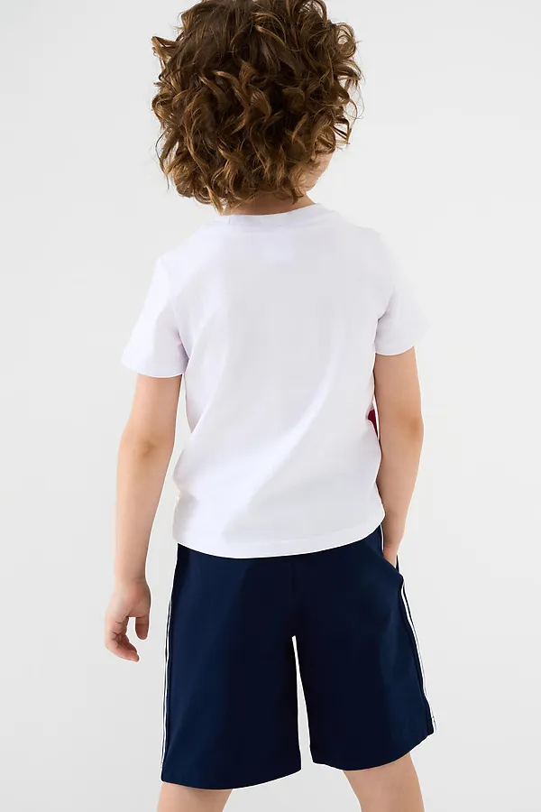 Шорты трикотажные для мальчиков, 2 шт в комплекте PLAYTODAY, тёмно-синий,зеленый - фото 2