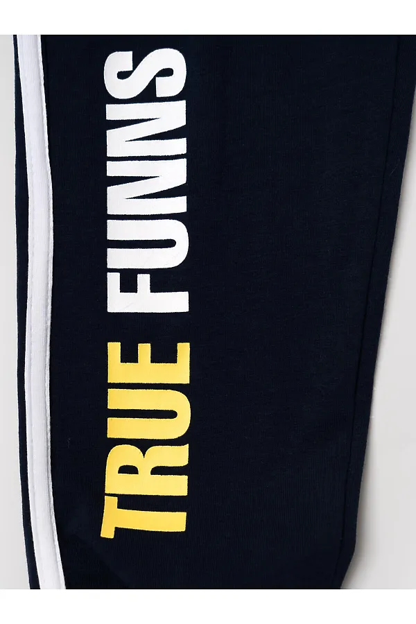 Комплект трикотажный для мальчиков: фуфайка (футболка), брюки PLAYTODAY, разноцветный - фото 2