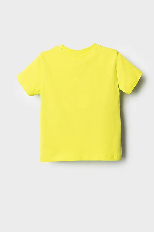 Фуфайка трикотажная для мальчиков (футболка) PLAYTODAY, светло-зеленый - фото 2