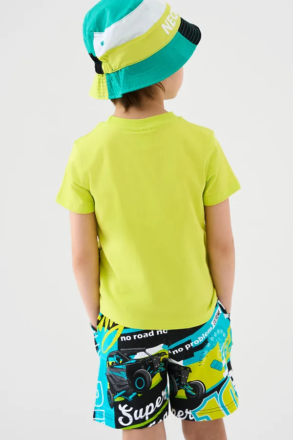 Шорты трикотажные для мальчиков, 2 шт в комплекте PLAYTODAY, разноцветный - фото 2