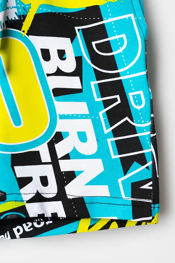 Шорты трикотажные для мальчиков, 2 шт в комплекте PLAYTODAY, разноцветный - фото 2