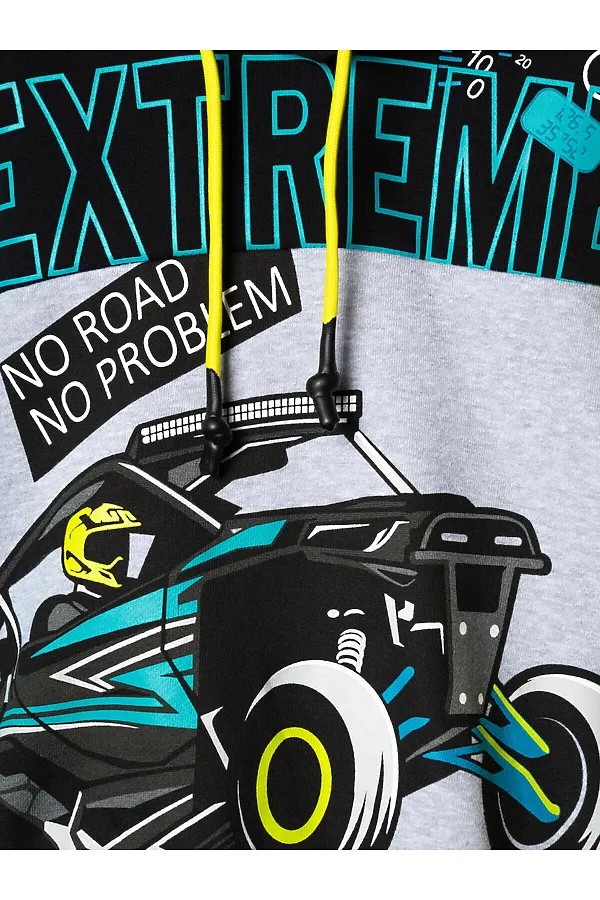 Толстовка трикотажная для мальчиков PLAYTODAY, разноцветный - фото 2