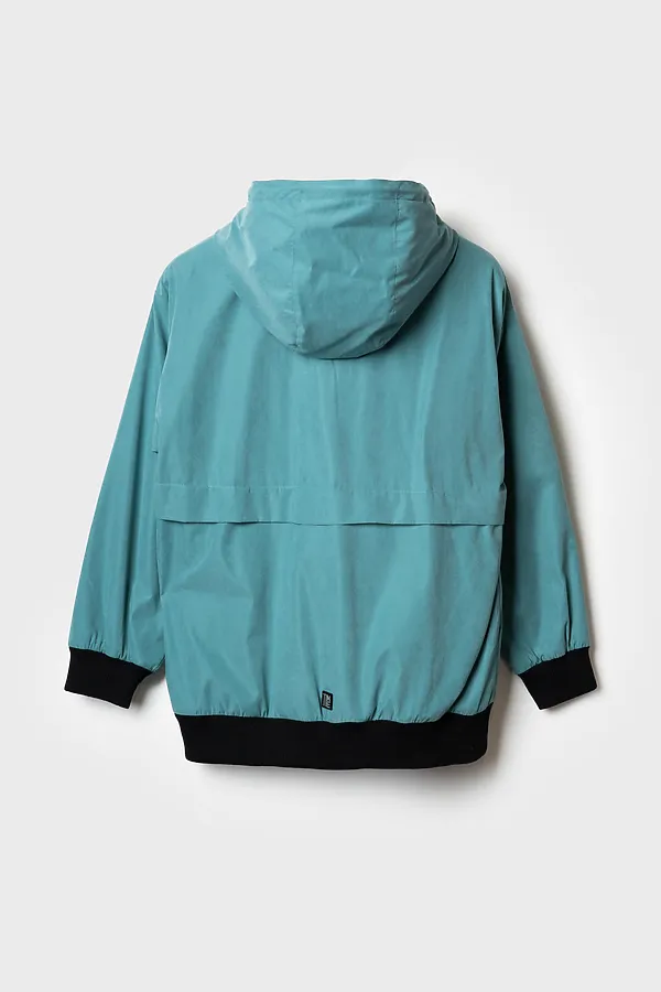 Куртка текстильная с полиуретановым покрытием для мальчиков (ветровка) PLAYTODAY, серый - фото 2