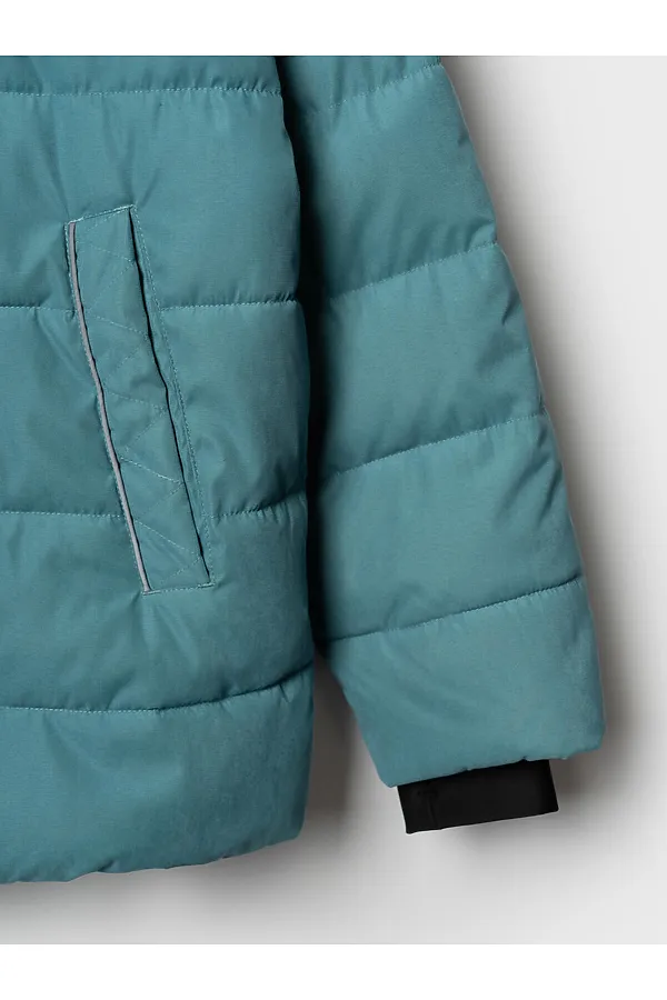 Куртка текстильная с полиуретановым покрытием для мальчиков PLAYTODAY, серый - фото 2