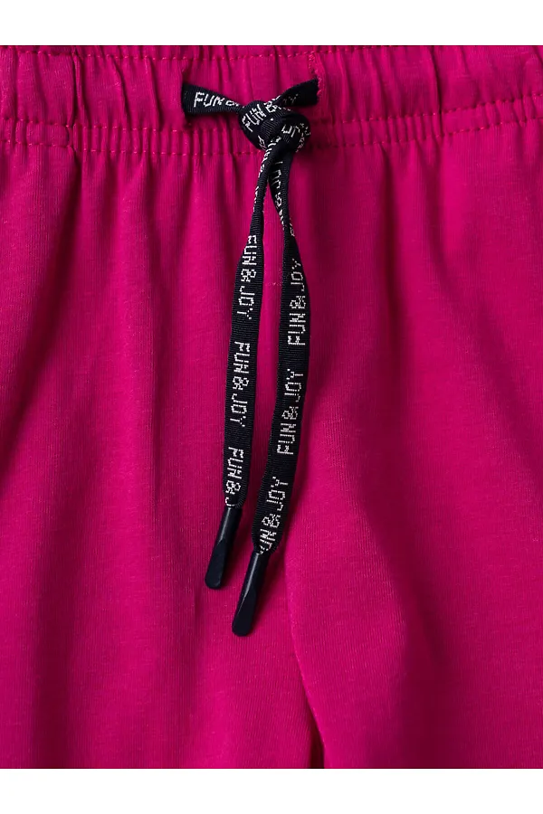 Комплект трикотажный для мальчиков: фуфайка (футболка), шорты PLAYTODAY, белый,малиновый - фото 2