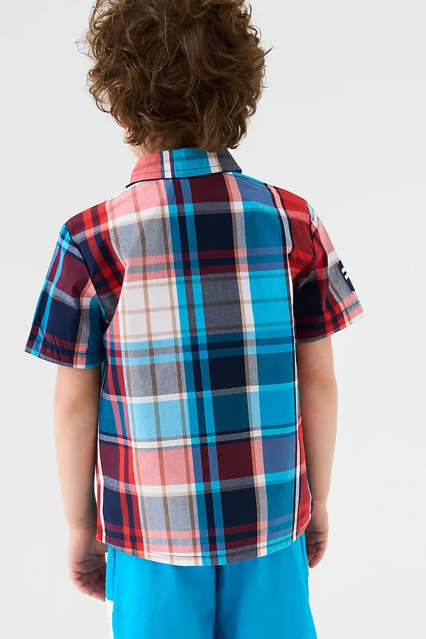 Рубашка трикотажная для мальчиков PLAYTODAY,  - фото 2