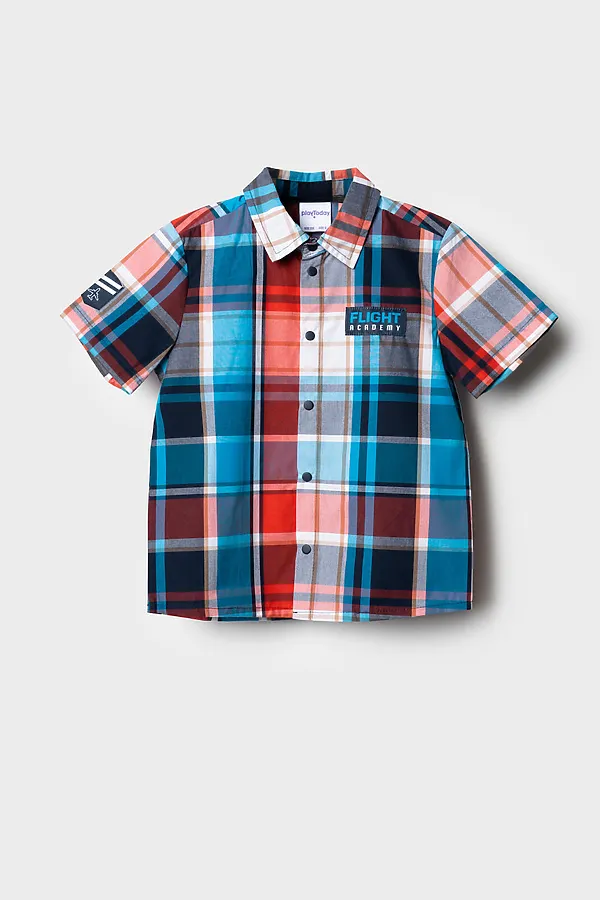 Рубашка трикотажная для мальчиков PLAYTODAY,  - фото 2