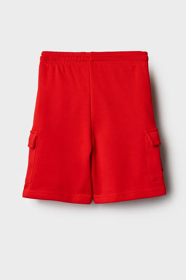 Шорты трикотажные для мальчиков PLAYTODAY, красный - фото 2