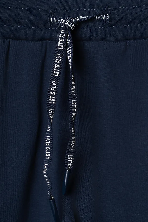 Брюки трикотажные для мальчиков, 2 пары в комплекте PLAYTODAY, тёмно-синий,ярко-синий - фото 2