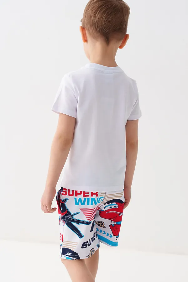 Шорты трикотажные для мальчиков, 2 шт в комплекте PLAYTODAY, разноцветный - фото 2