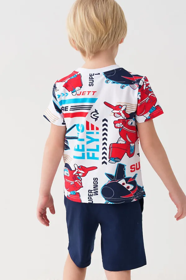 Шорты трикотажные для мальчиков, 2 шт в комплекте PLAYTODAY, разноцветный - фото 2