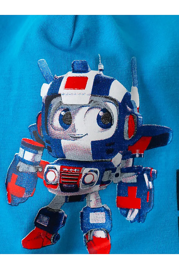 Шапка трикотажная для мальчиков, 2 шт в комплекте PLAYTODAY, тёмно-синий - фото 2