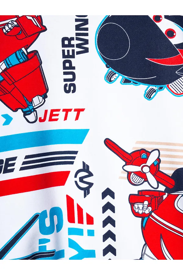 Комплект трикотажный для мальчиков: толстовка, брюки PLAYTODAY, разноцветный - фото 2