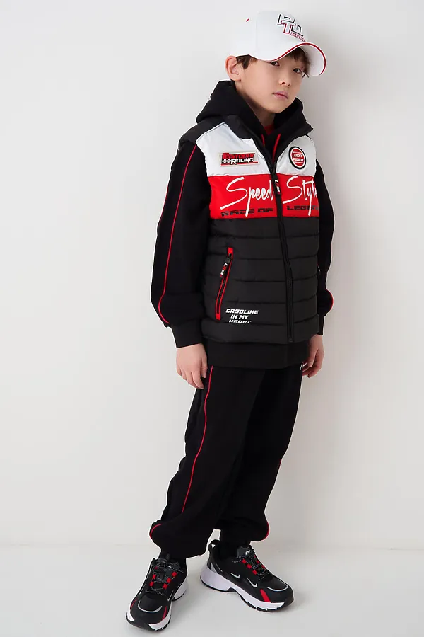 Кепка текстильная для мальчиков PLAYTODAY, белый - фото 2