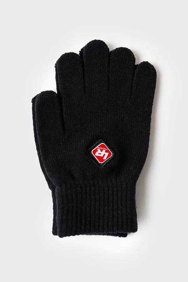 Перчатки трикотажные для мальчиков, 2 пары в комплекте PLAYTODAY, черный - фото 2