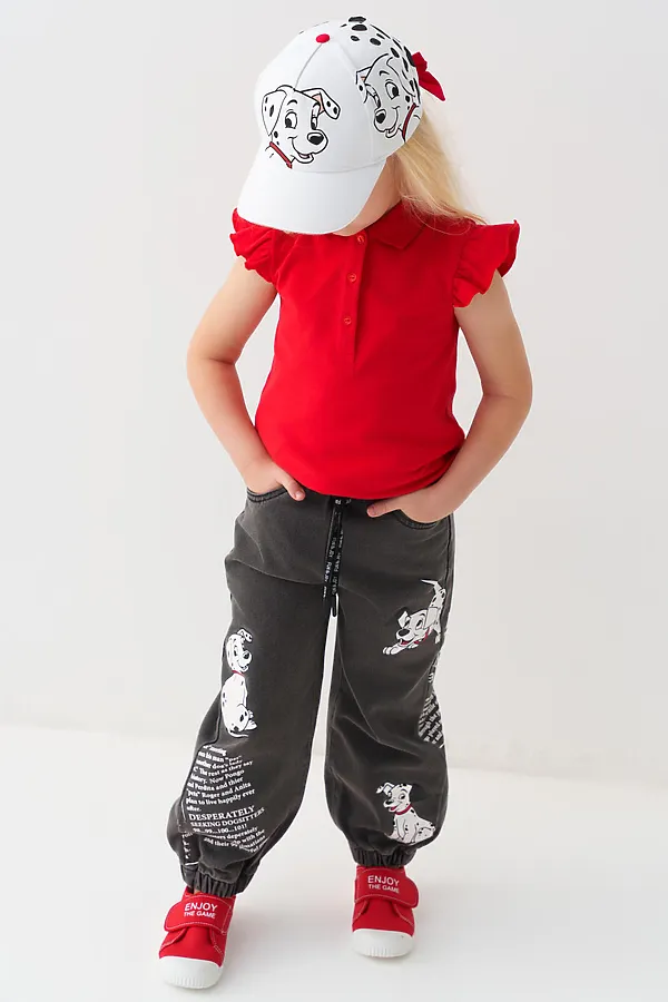 Кепка текстильная для девочек PLAYTODAY, белый - фото 2