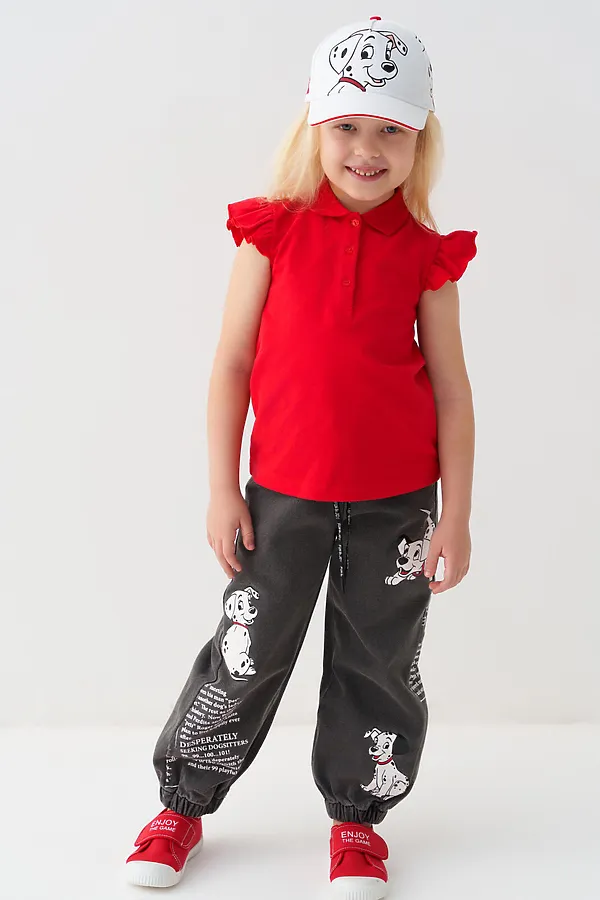 Кепка текстильная для девочек PLAYTODAY, белый - фото 2