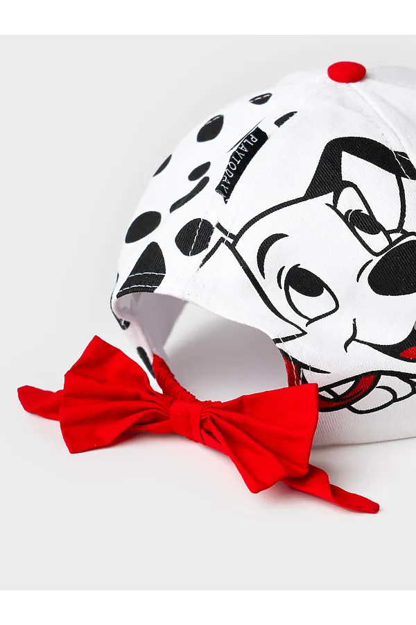 Кепка текстильная для девочек PLAYTODAY, белый - фото 2