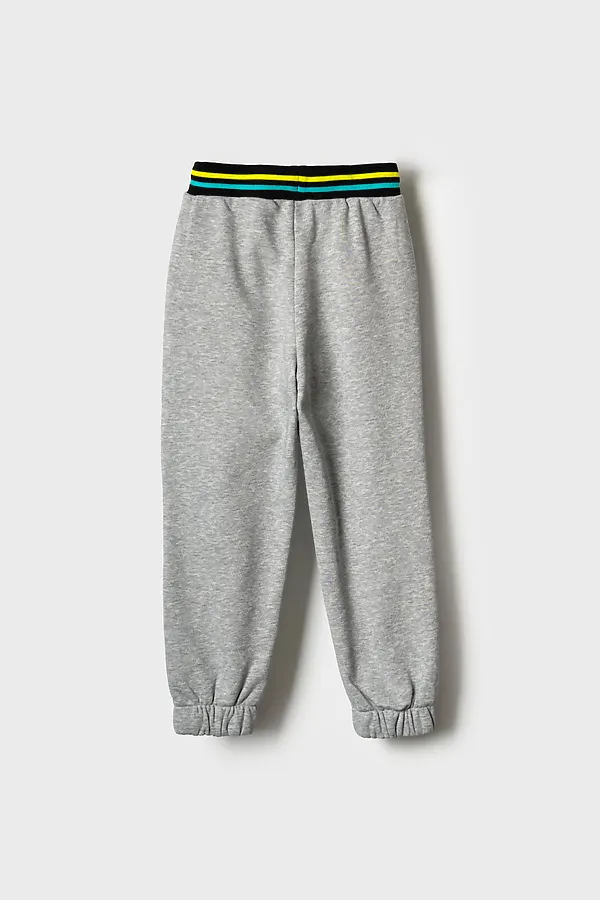 Брюки трикотажные для мальчиков PLAYTODAY, серый - фото 2