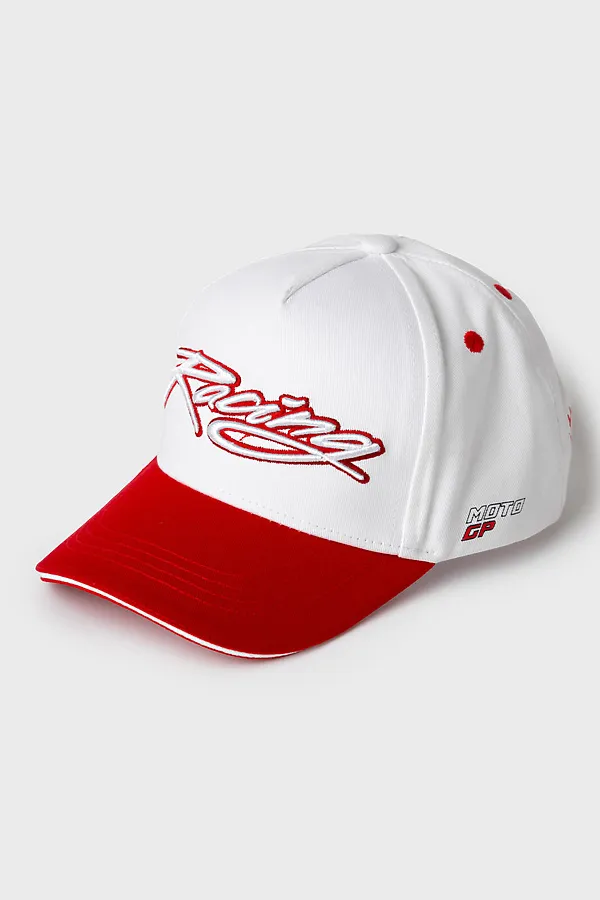 Кепка текстильная для мальчиков PLAYTODAY, белый,красный - фото 2