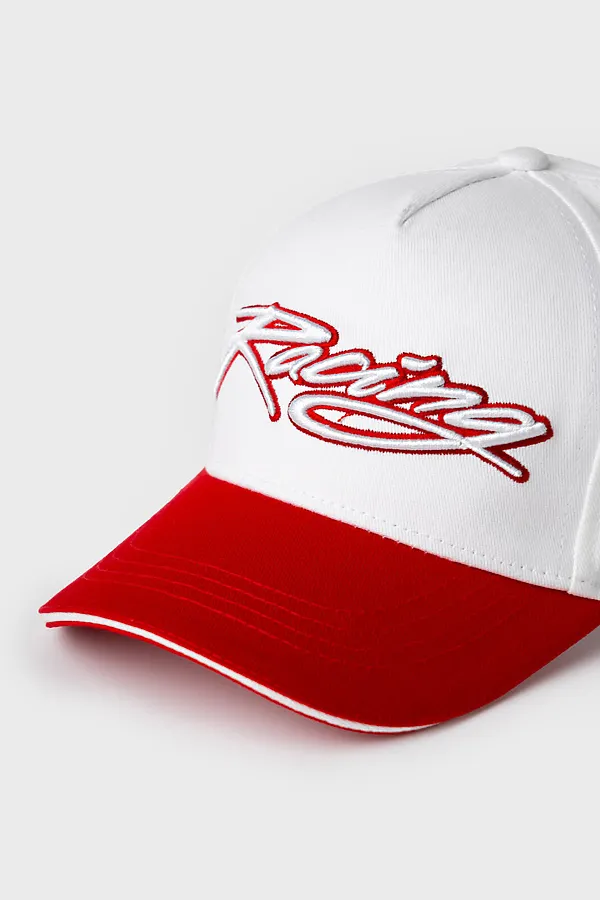 Кепка текстильная для мальчиков PLAYTODAY, белый,красный - фото 2