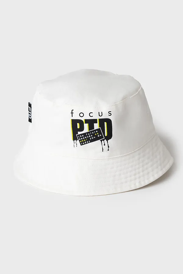 Панама текстильная для мальчиков PLAYTODAY, белый - фото 2