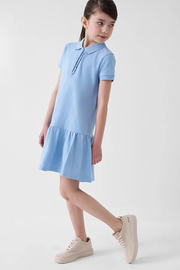 Полуботинки для девочек PLAYTODAY, бежевый - фото 2