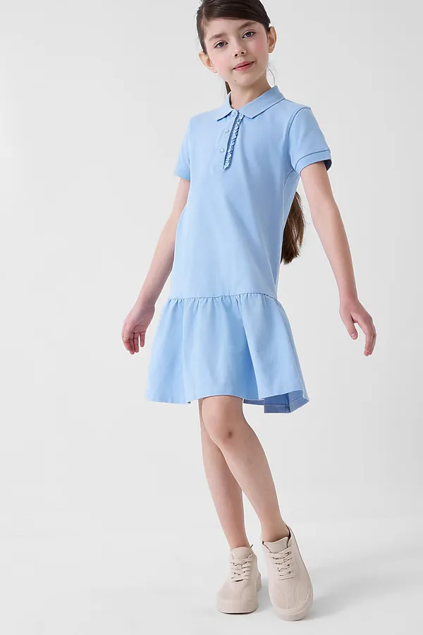 Полуботинки для девочек PLAYTODAY, бежевый - фото 2