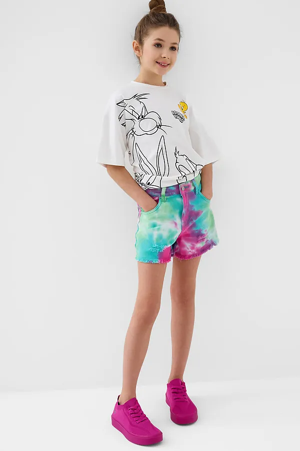 Полуботинки для девочек PLAYTODAY, фуксия - фото 2