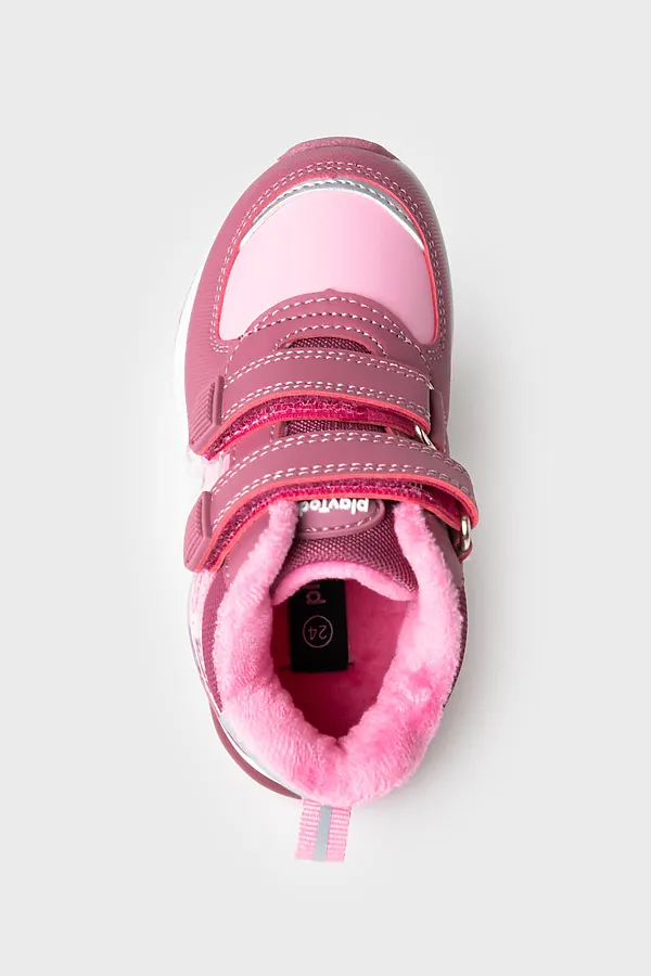 Ботинки для девочек PLAYTODAY, розовый - фото 2