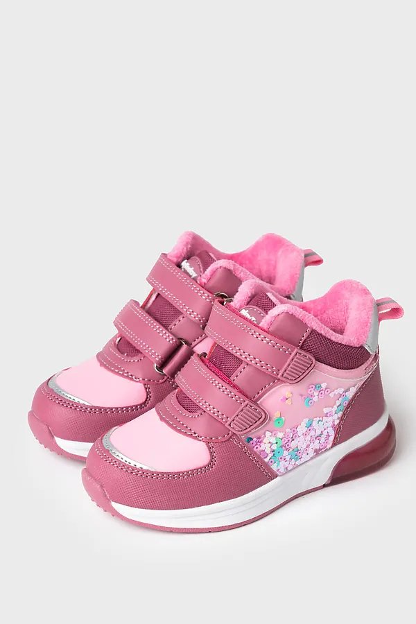 Ботинки для девочек PLAYTODAY, розовый - фото 2