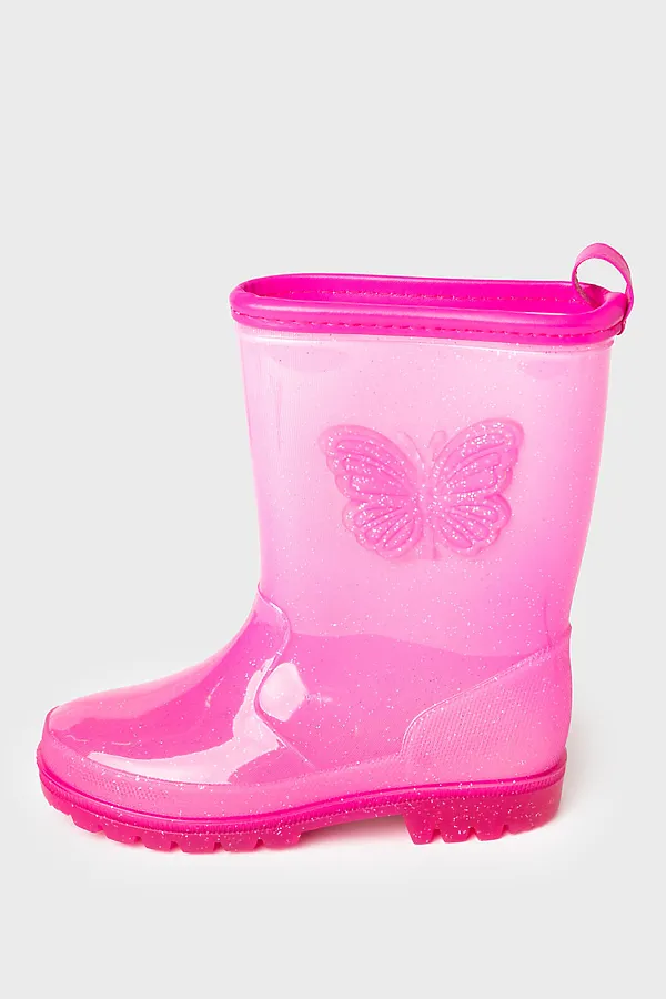 Сапоги резиновые для девочек PLAYTODAY, розовый - фото 2