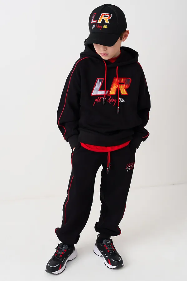 Кепка текстильная для мальчиков PLAYTODAY, черный - фото 2