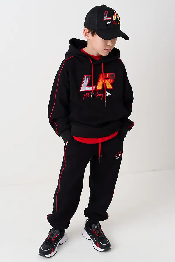 Кепка текстильная для мальчиков PLAYTODAY, черный - фото 2