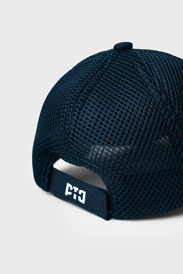 Кепка текстильная для мальчиков PLAYTODAY, белый,тёмно-синий - фото 2