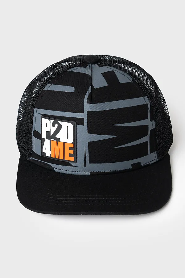 Кепка текстильная для мальчиков PLAYTODAY, черный - фото 2