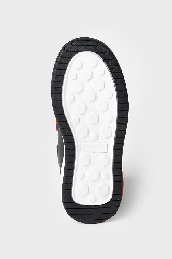 Ботинки для мальчиков PLAYTODAY, черный,красный - фото 2