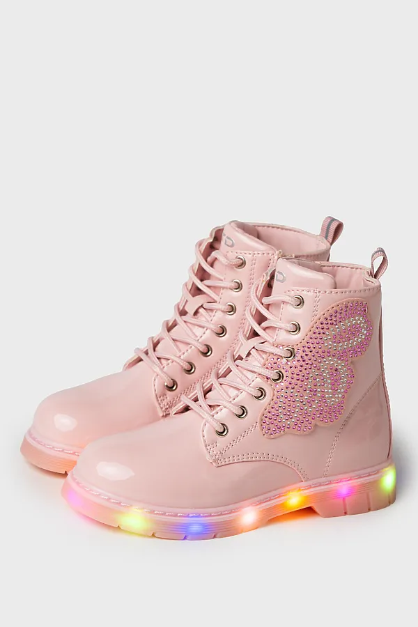 Ботинки для девочек PLAYTODAY, розовый - фото 2