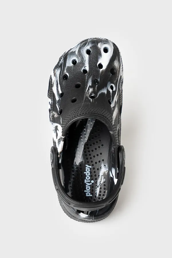 Сабо для мальчиков PLAYTODAY, черный,белый - фото 2