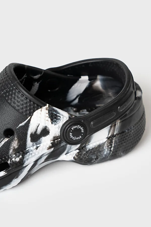 Сабо для мальчиков PLAYTODAY, черный,белый - фото 2