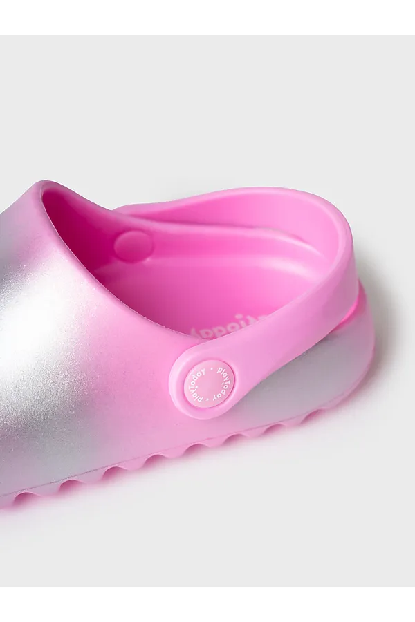 Сабо для девочек PLAYTODAY, розовый,серебряный - фото 2