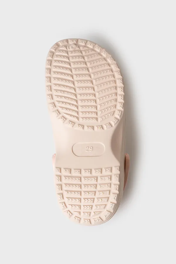 Сабо для девочек PLAYTODAY, молочный,бежевый - фото 2