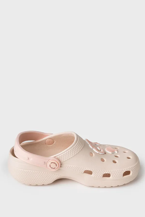 Сабо для девочек PLAYTODAY, молочный,бежевый - фото 2